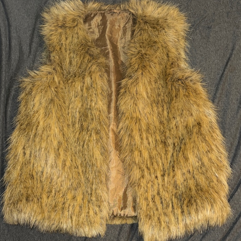 Woman’s Faux Fur Vest